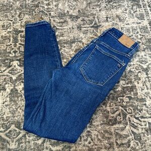 Women’s Madewell Curvy High‎ Rise Skinny Jean • Dark Wash • size 26